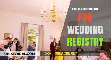 Who Can Be Your Wedding Registry Co-Registrant?