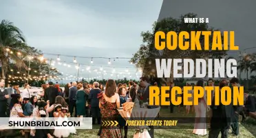 Cocktail Wedding Reception: A Fun, Intimate Celebration