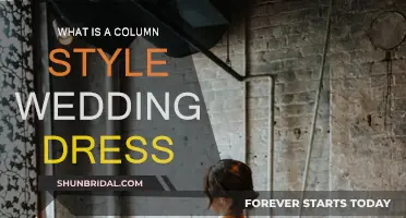 Column Wedding Dresses: Simple, Sleek, and Stunning