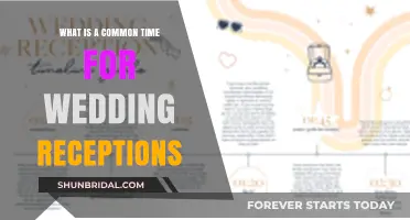Evening Wedding Receptions: A Popular Choice