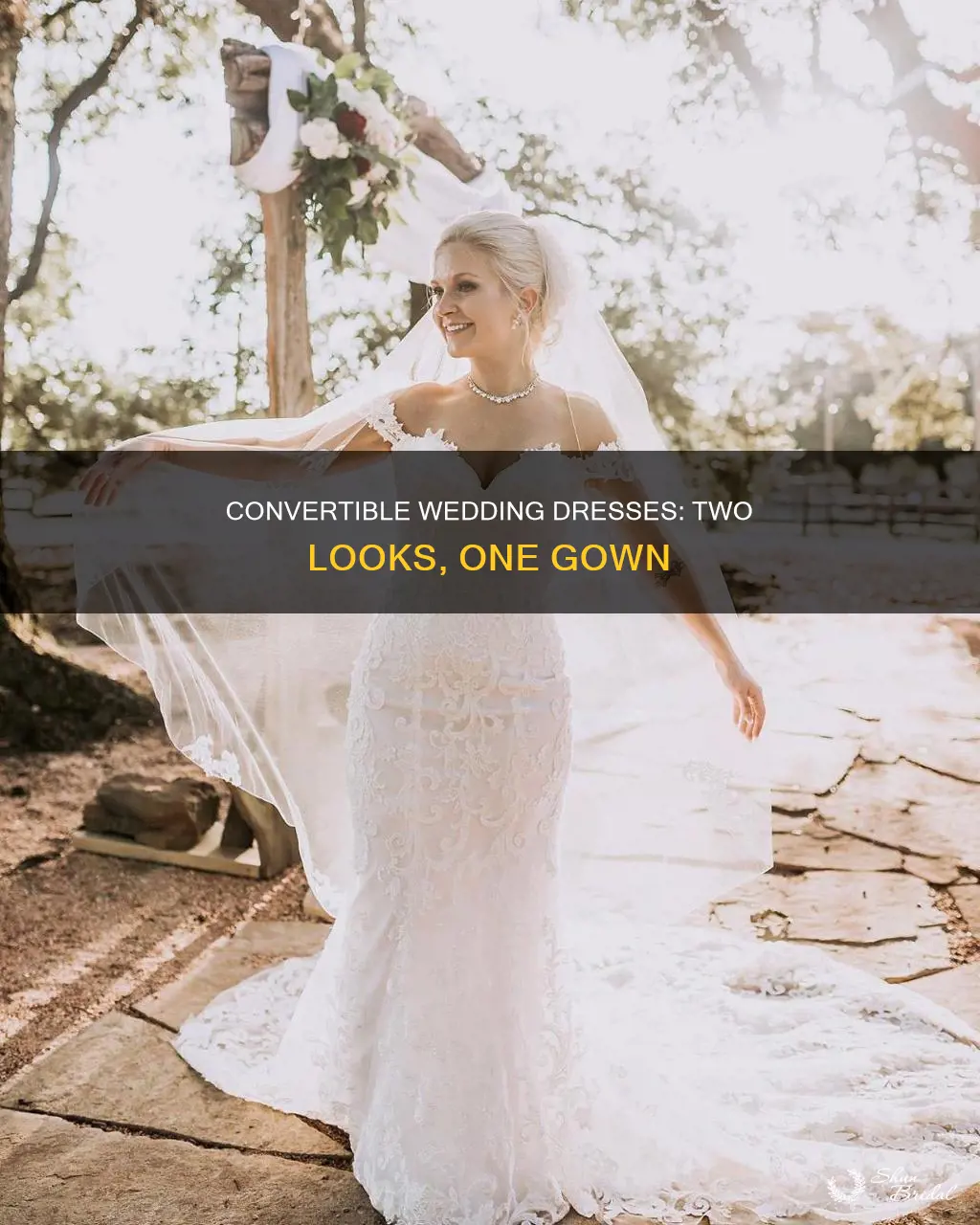 what is a convertable wedding dress