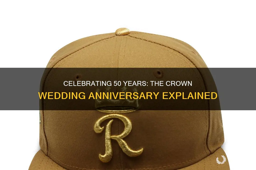 what is a crown wedding anniversary