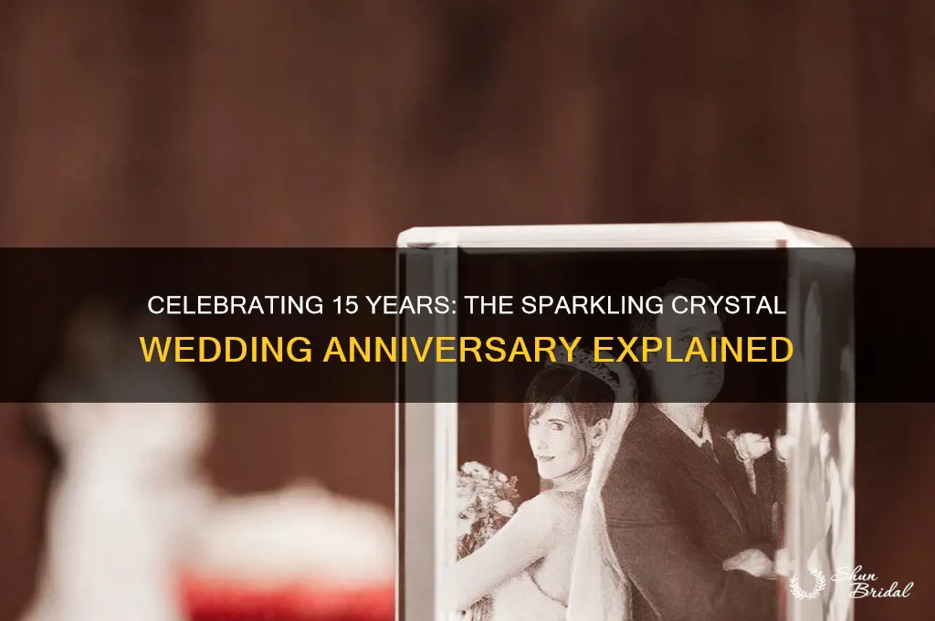 what is a crystal wedding anniversary