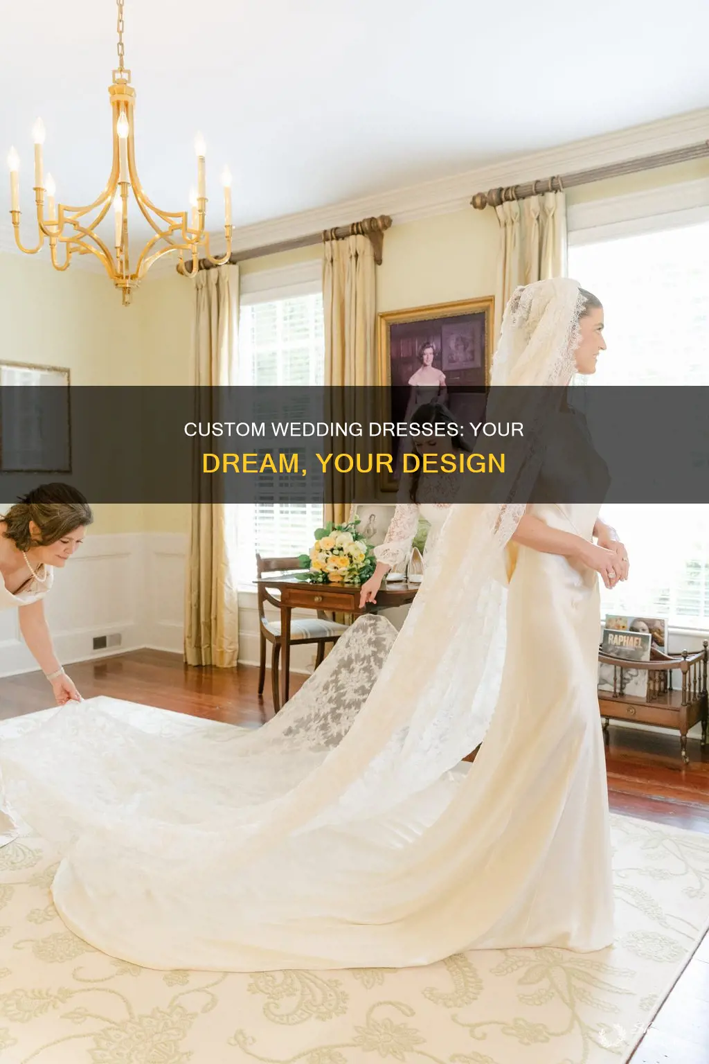 what is a custom wedding dress