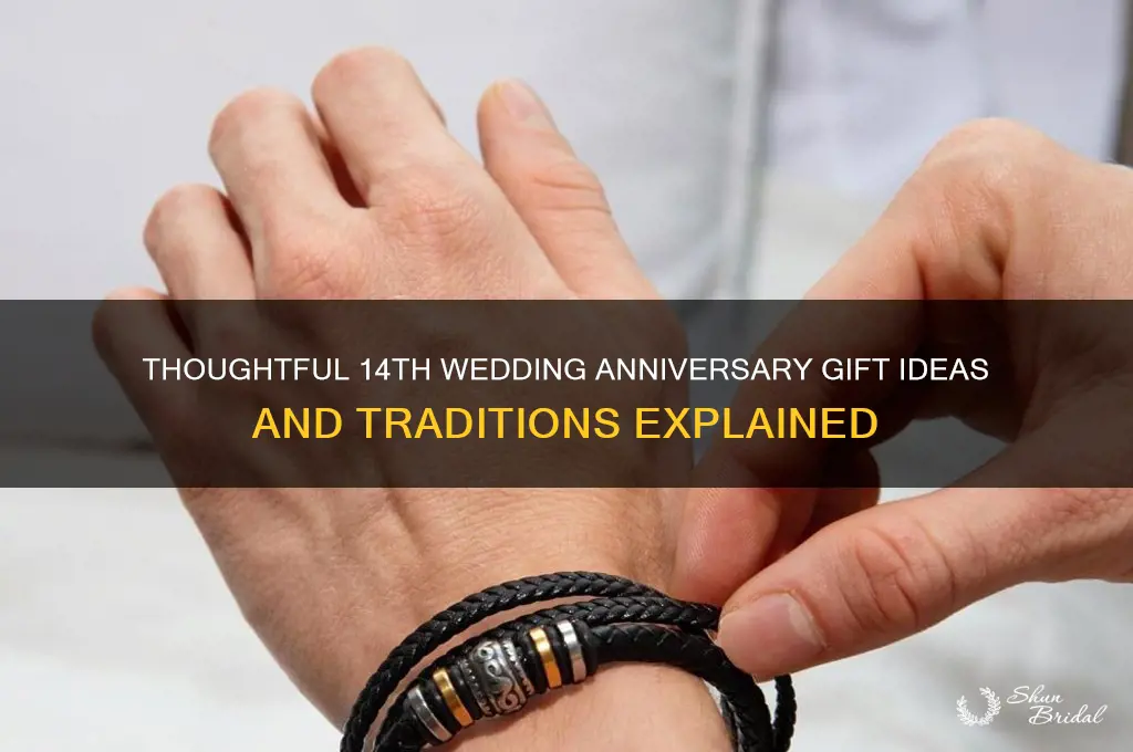 what is a customary gift for a 14th wedding anniversary