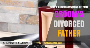 Thoughtful Wedding Gift Ideas from the Groom's Divorced Father