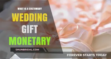 Customary Wedding Gift Etiquette: How Much Money Should You Give?
