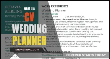 CV Wedding Planner: Your Dream Day Companion