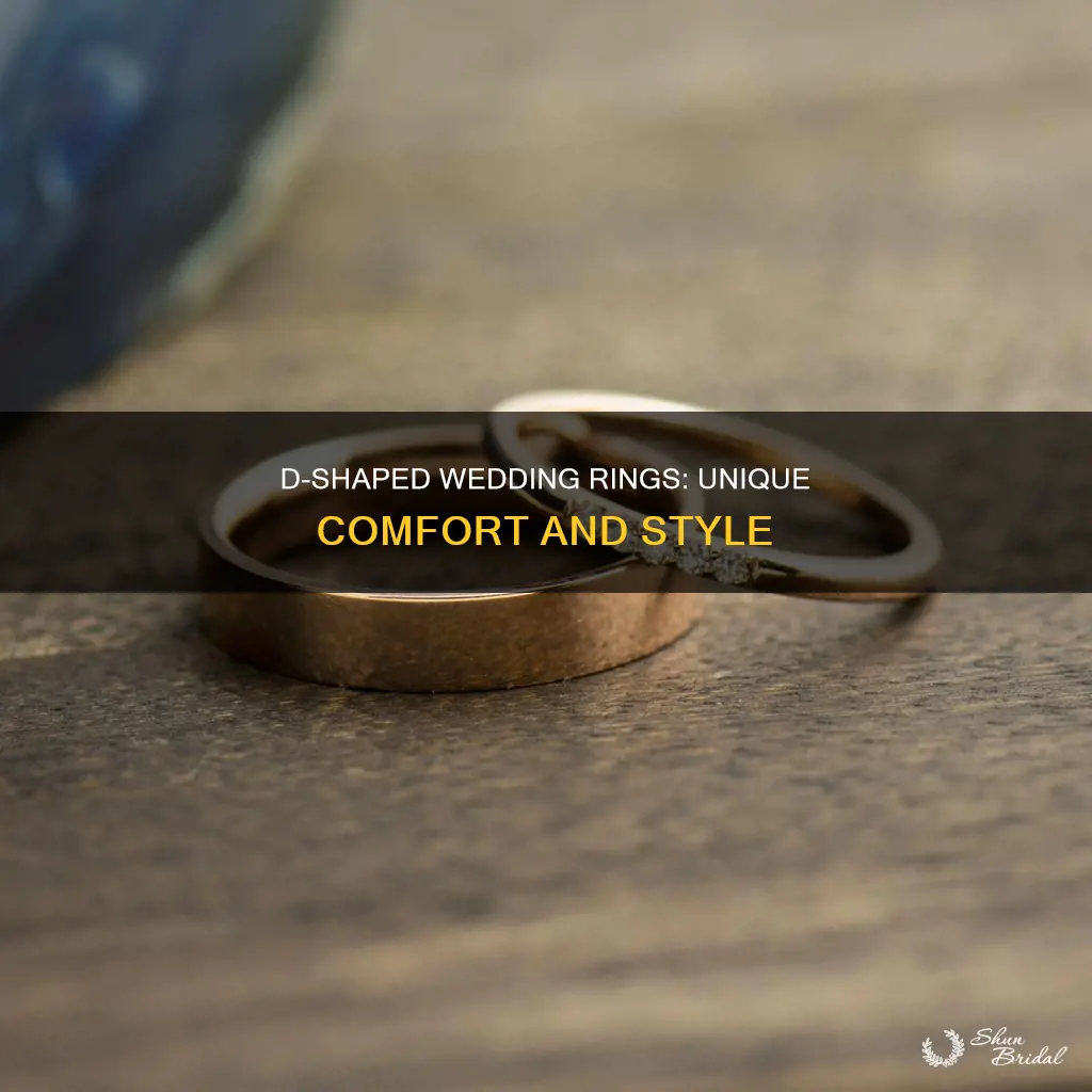 what is a d shaped wedding ring