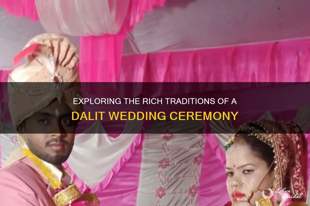 what is a dalit wedding ceremony