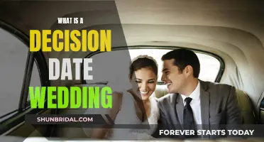 Decision Date Weddings: The Pros and Cons