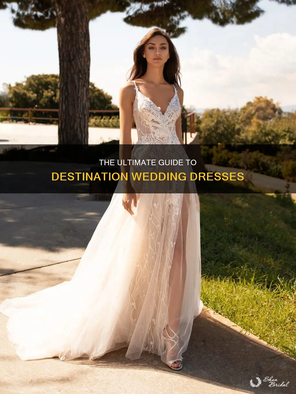 what is a destination wedding dress