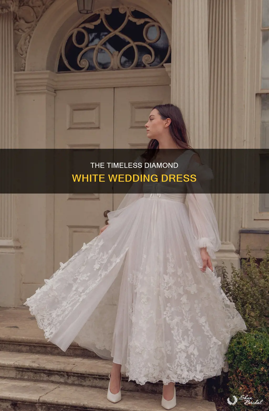 what is a diamond white wedding dress