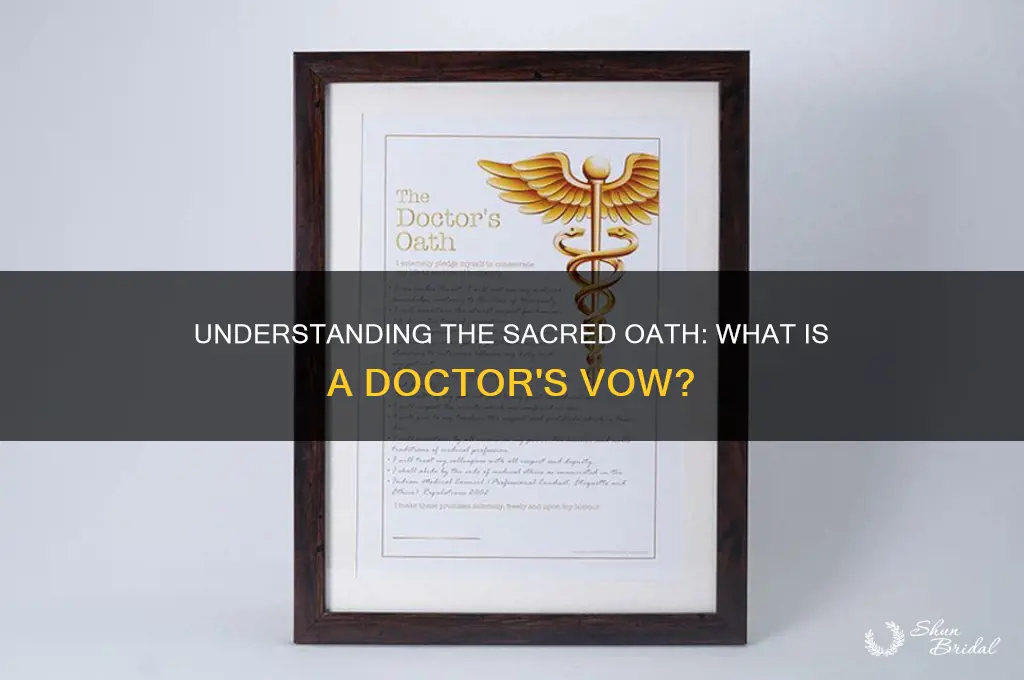 what is a doctors vow