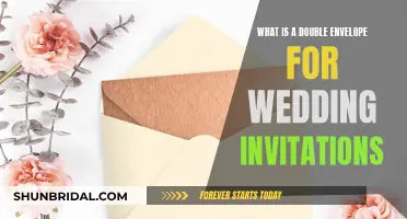 Wedding Invitation Etiquette: Double Envelope Explained