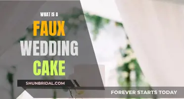 Exploring the Concept of Faux Wedding Cakes