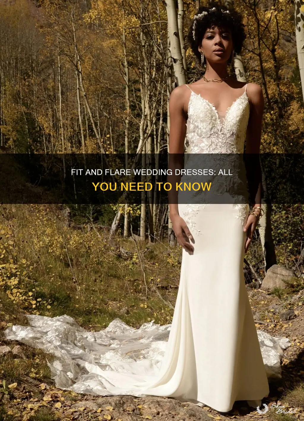 what is a fit n flare wedding dress