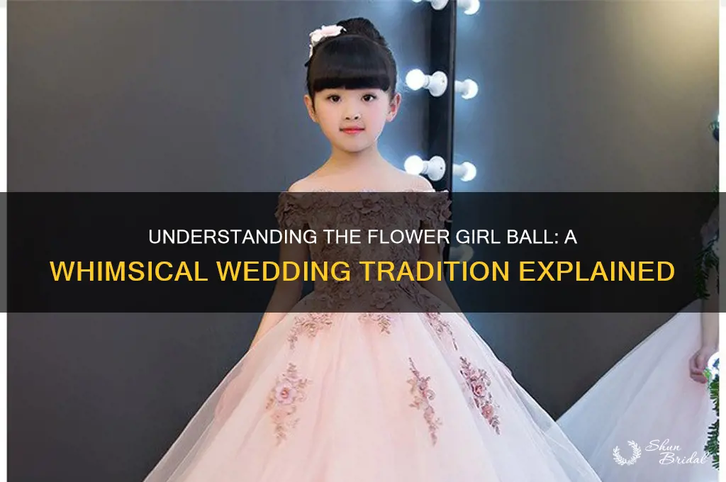 what is a flower girl ball