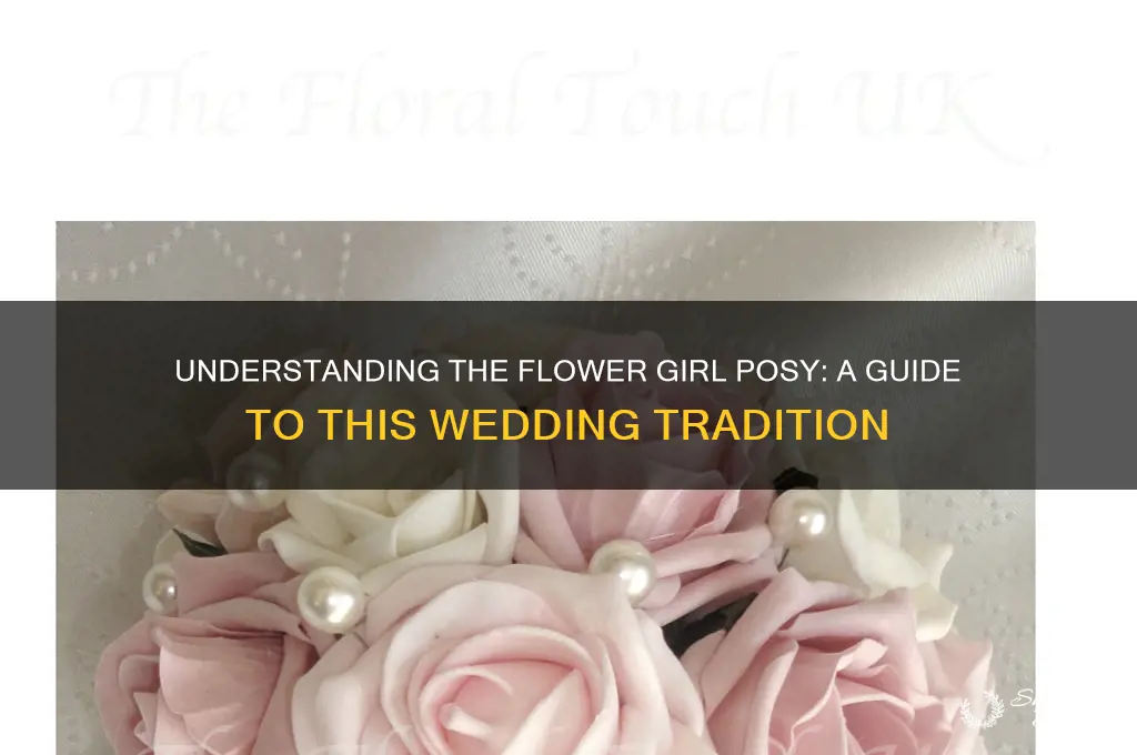 what is a flower girl posy