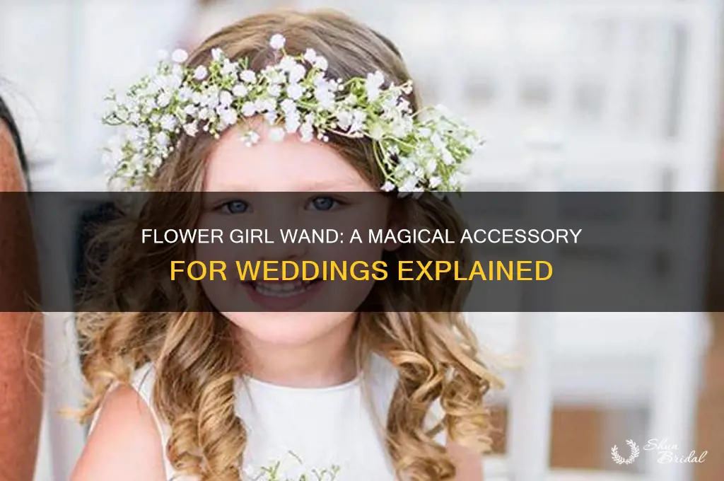 what is a flower girl wand