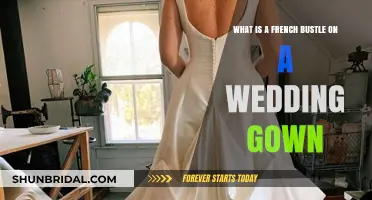 Understanding the French Bustle: A Wedding Gown Essential Explained