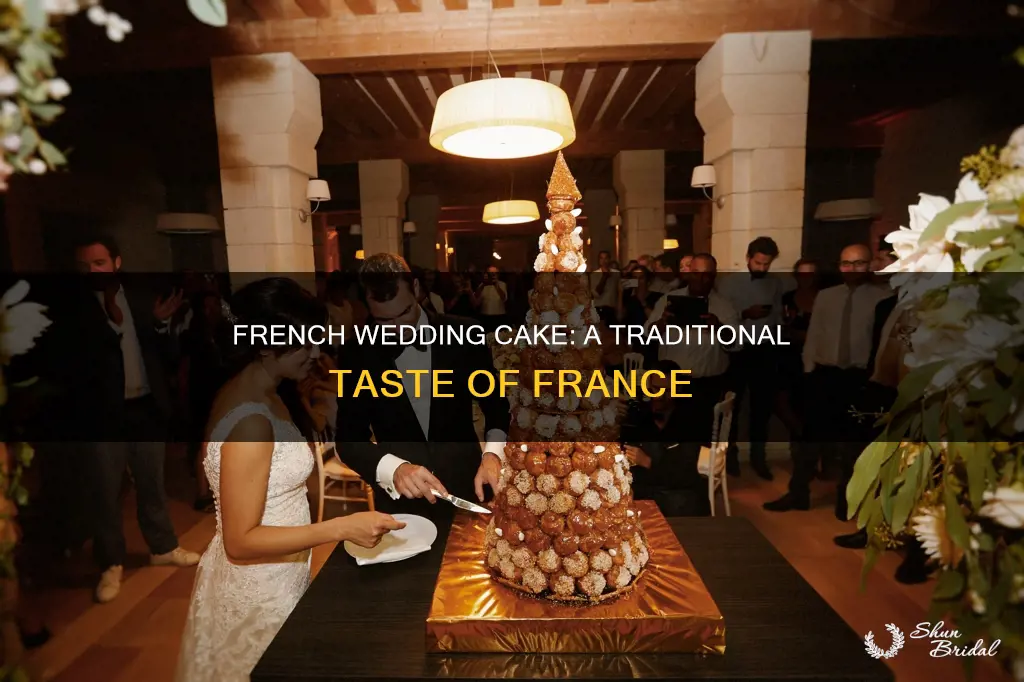 what is a french wedding cake