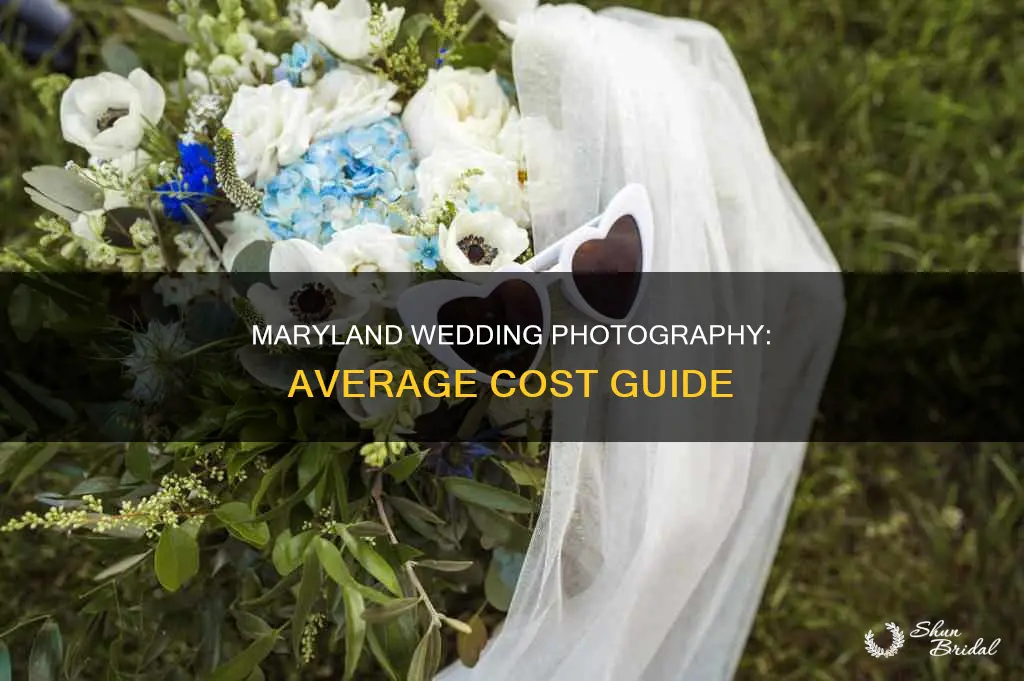 what is a general cost for wedding photographer in maryland
