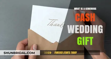 Generous Cash Wedding Gift: Etiquette, Amounts, and Thoughtful Giving Guide