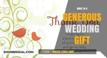 Thoughtful and Generous Wedding Gift Ideas for Every Budget
