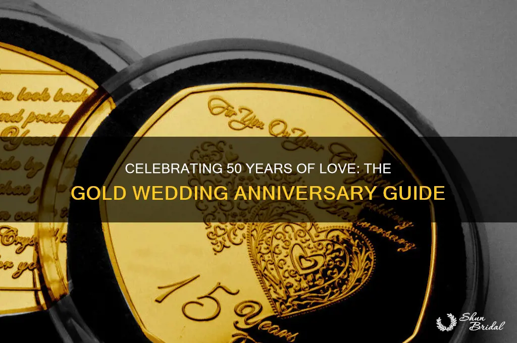 what is a gold wedding anniversary