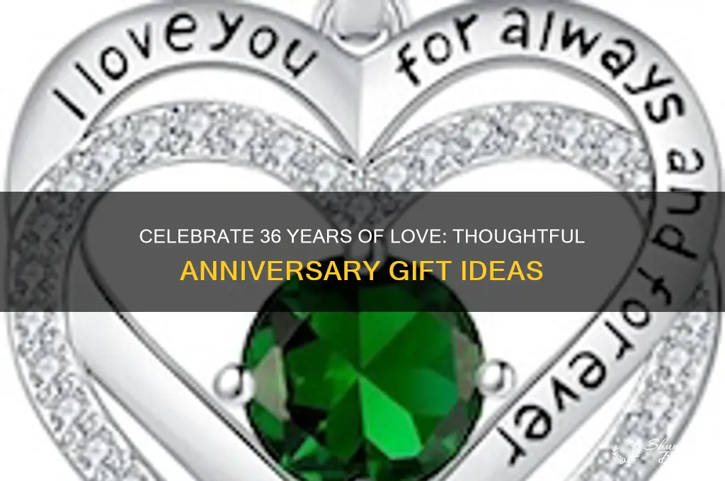 what is a good 36th wedding anniversary gift