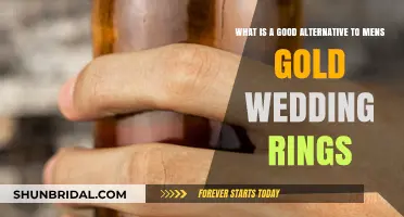 Explore Unique Alternatives to Men's Gold Wedding Rings