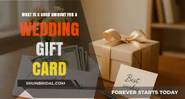 Thoughtful Wedding Gift Card Amounts: A Guide for Generous Guests
