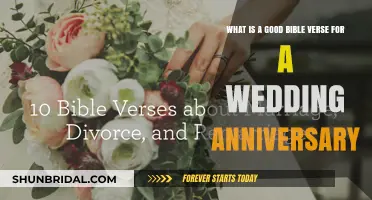Celebrating Love: Timeless Bible Verses for Your Wedding Anniversary