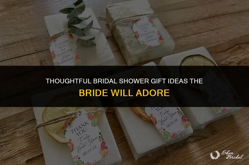 what is a good bridal shower gift for the bride