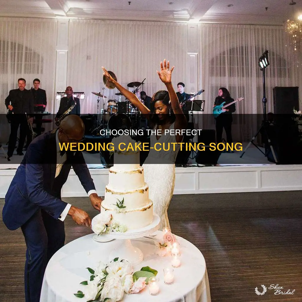 what is a good cake cutting song for a wedding