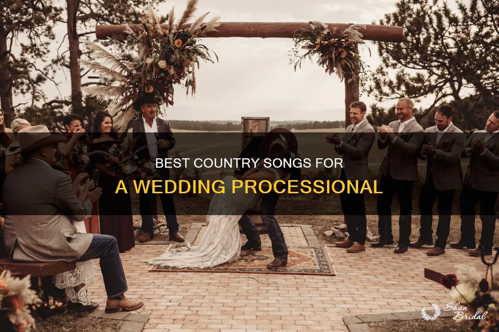 what is a good country songs for a wedding processional