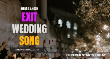 Best Exit Wedding Songs to End on a High Note