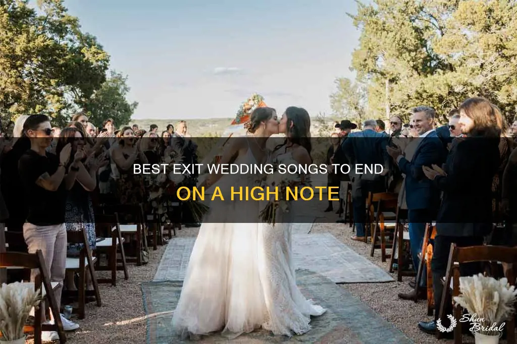 what is a good exit wedding song