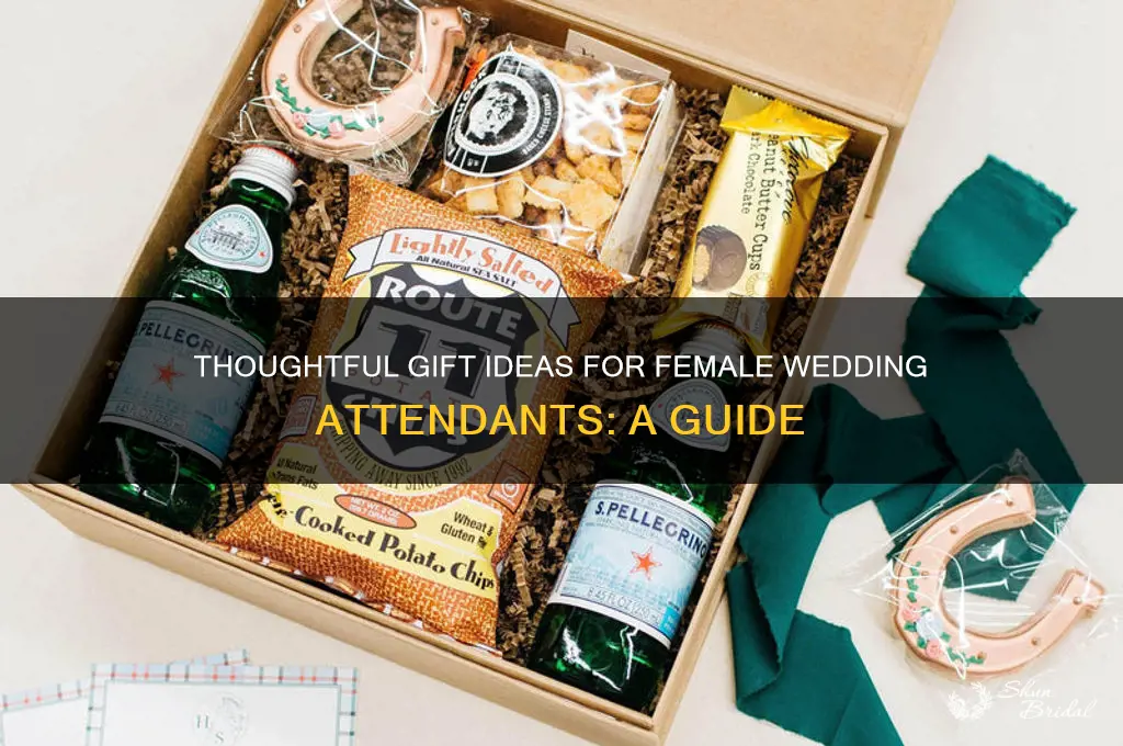 what is a good gift for female wedding attendants