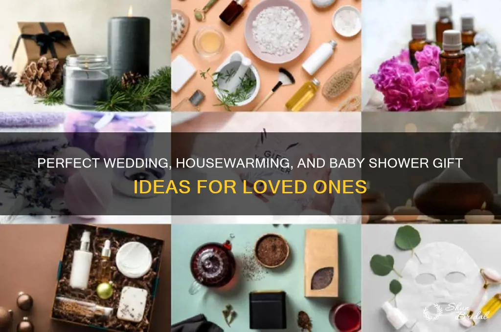 what is a good gift for wedding house and baby