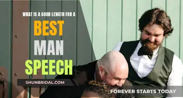 Best Man Speech: How Long Should It Be?