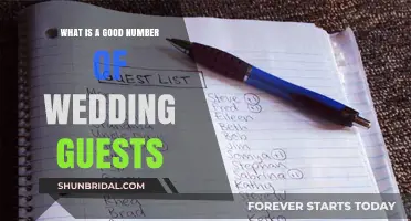 Finding the Perfect Wedding Guest List Size: Tips and Considerations