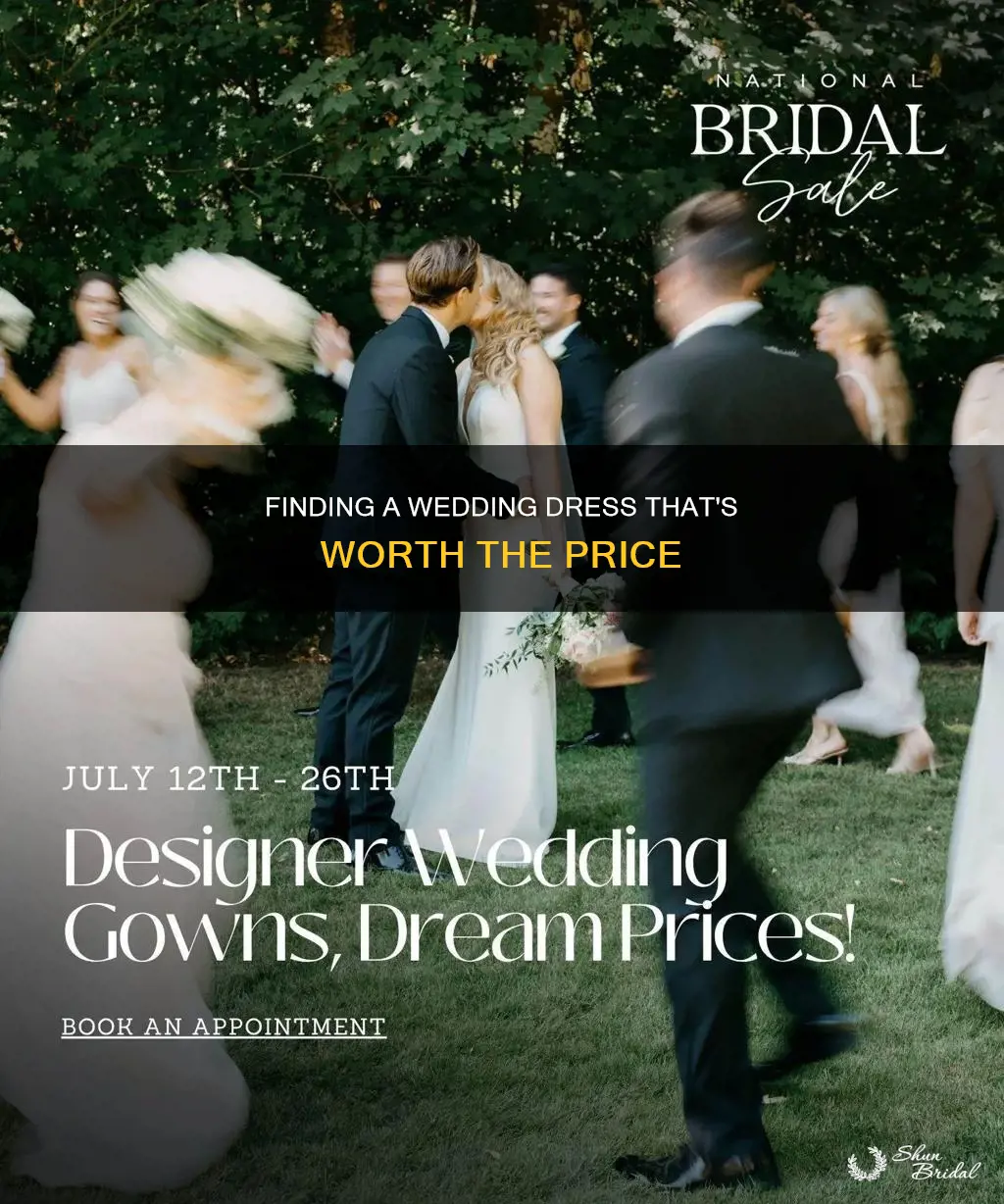 what is a good price for a wedding dress