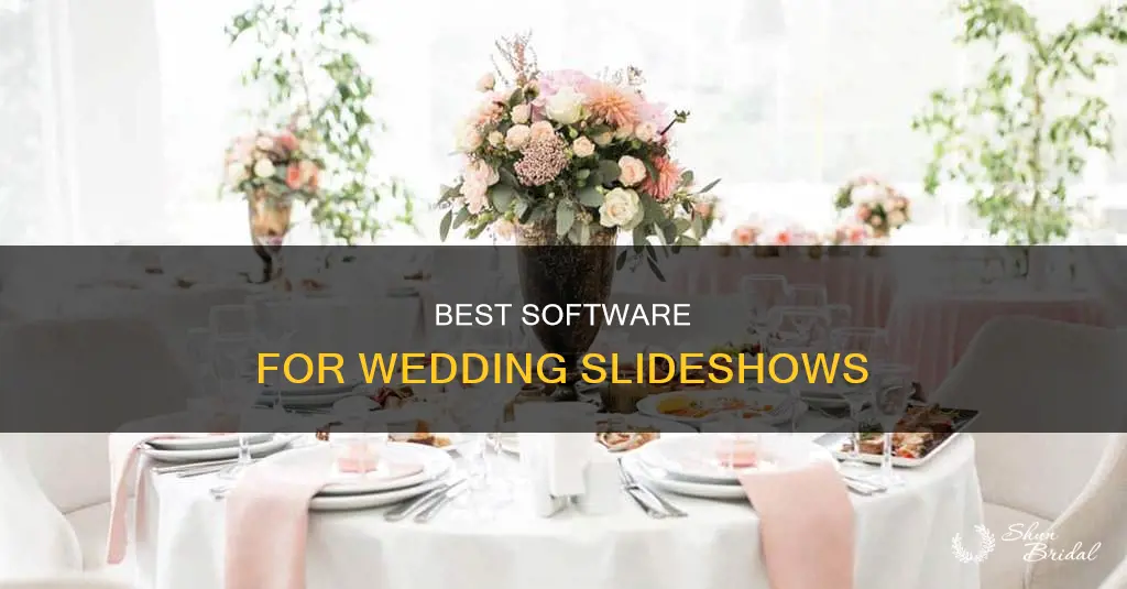 what is a good program to make a wedding slideshow