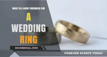 Wedding Ring Thickness: How Thick Should It Be?