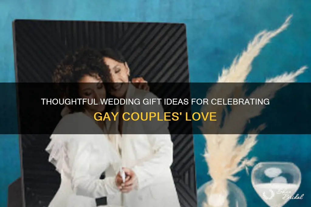 what is a good wedding gift for a gay couple
