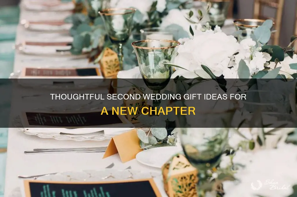 what is a good wedding gift for a second marriage