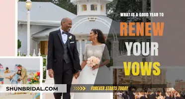 Renewing Your Vows: Choosing the Perfect Year to Celebrate Love