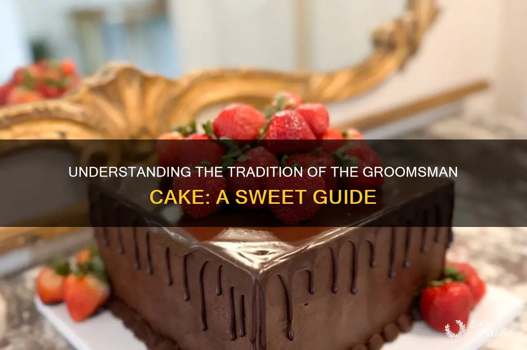 what is a groomsman cake